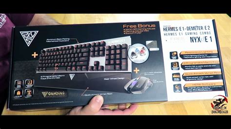 Unboxing and overview of the Gamdias Hermes E1 Gaming 